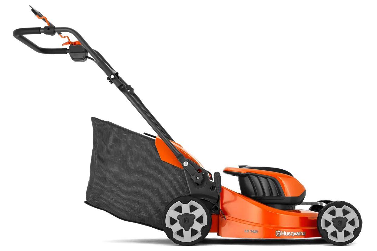 HUSQVARNA LC 142i without battery and charger Compact battery lawn mower for small and medium-sized lawns