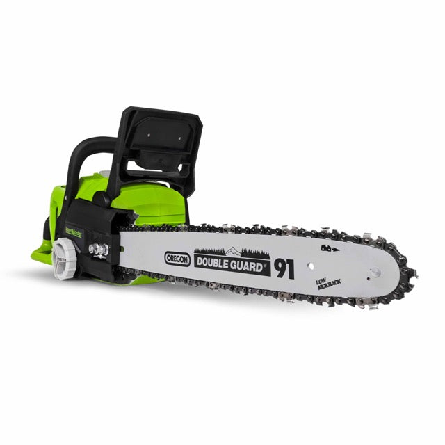 LawnMaster 58V Lithium Chainsaw Kit - Exclusive to Mitre 10